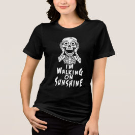 Camiseta Skeleton Vibes: Walking on Sunshine!