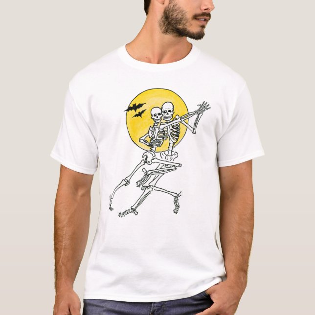 Camiseta Skeletons Dançantes (Frente)