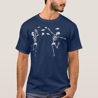Camiseta Skeletons Dançantes Candies Halloween Trick or Tra