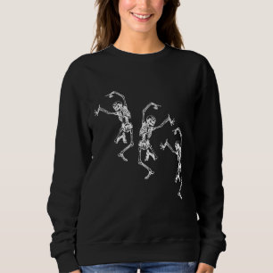 Camiseta Skeletons Dançantes Desafio de dança Presente de