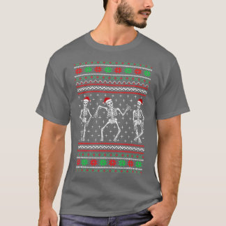 Camiseta Skeletons Dançantes Engraçados