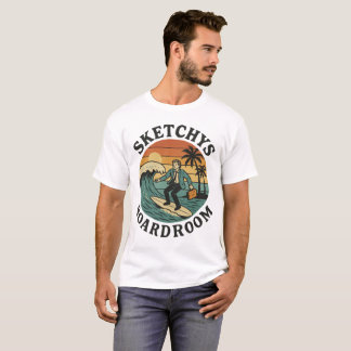 Camiseta Sketchys Boardroom - Retro surf tshirt 