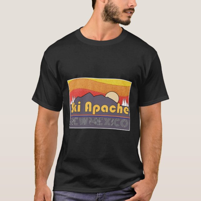 Camiseta Ski Apache New Mexico  (Frente)