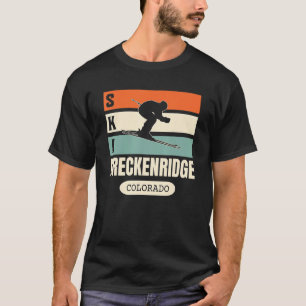 Camiseta Ski Breckenridge Colorado Breck Mounties Retro Sk
