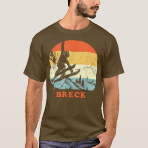 Camiseta Ski Breckenridge,Colorado Vintage Retro Snow Ski V