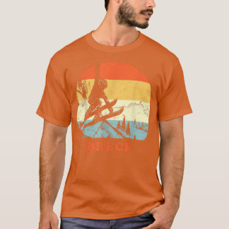 Camiseta Ski Breckenridge,Colorado Vintage Retro Snow Ski V
