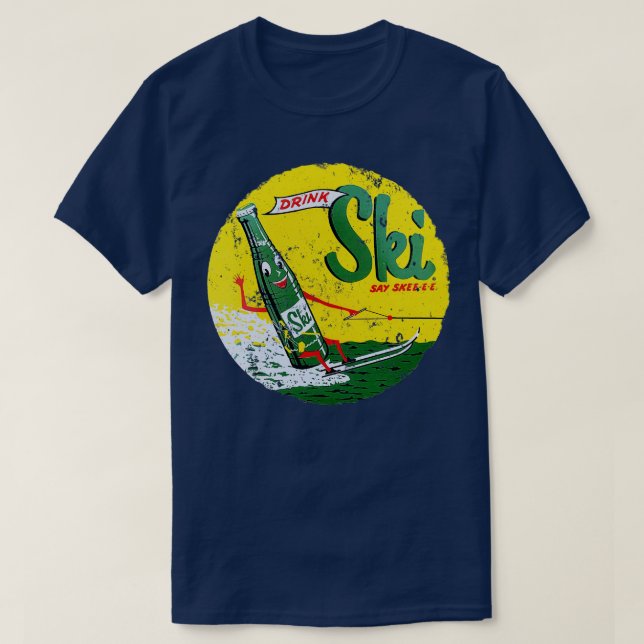 Camiseta Ski Cola (Frente do Design)