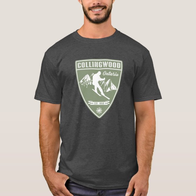 Camiseta Ski Collingwood Ontario (Frente)