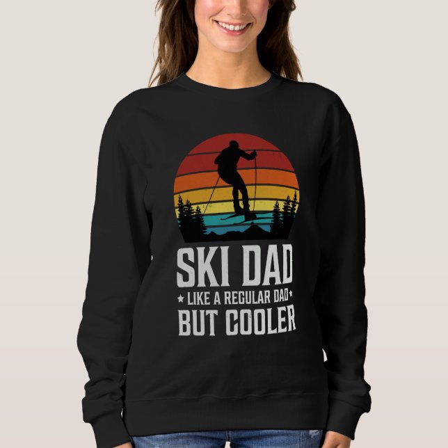Camiseta Ski Dad Like a Regular Dad but Cooler Great Father (Frente)