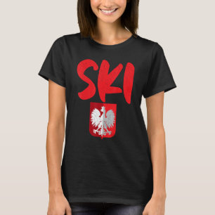 Camiseta Ski Day Shirt Polonês Esqui Sobrenomes Poloneses P