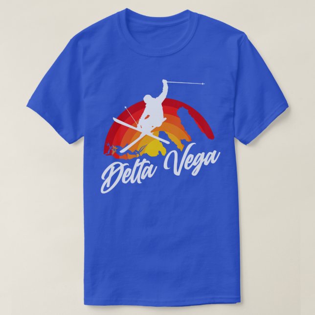 Camiseta Ski Delta Vega (Frente do Design)