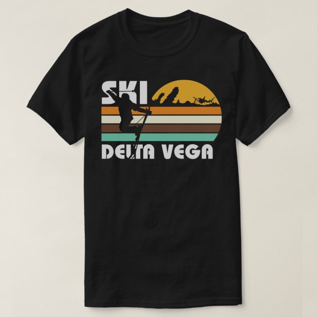 Camiseta Ski Delta Vega 2 (Frente do Design)