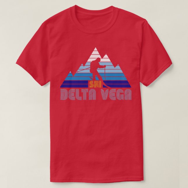 Camiseta Ski Delta Vega 3 (Frente do Design)