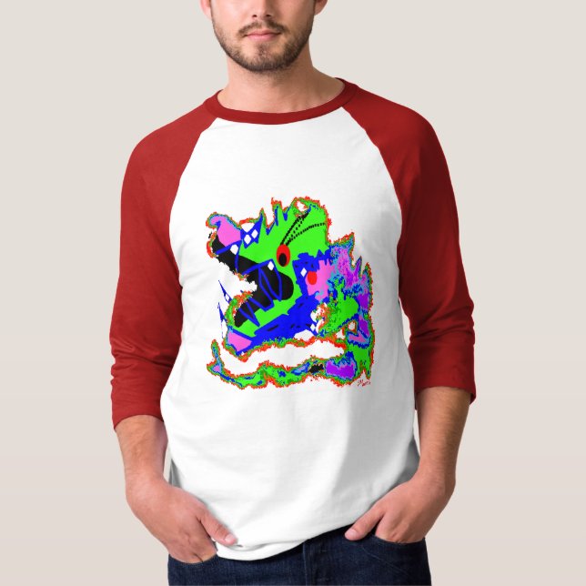 Camiseta Ski Dragon (Frente)