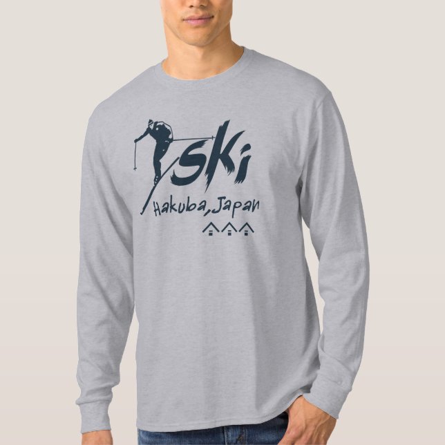 Camiseta Ski Hakuba Japão (Frente)