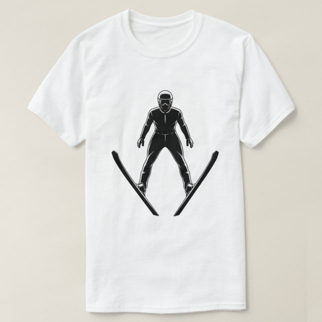 Camiseta Ski Jumper Silhouette (Frente do Design)