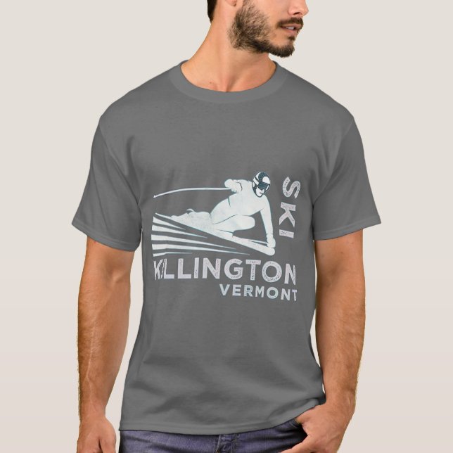 Camiseta Ski Killington    VermontVintage Ski (Frente)