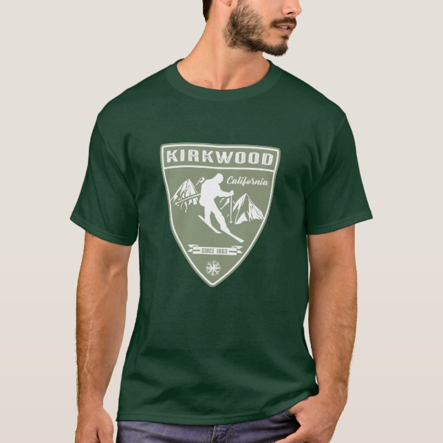 Camiseta Ski Kirkwood California (Frente)