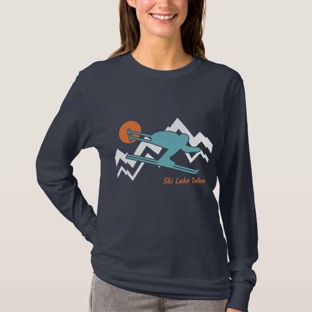 Camiseta Ski Lake Tahoe (Frente)