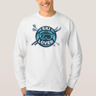 Camiseta Ski Lover Winter Snow Mounts Sports
