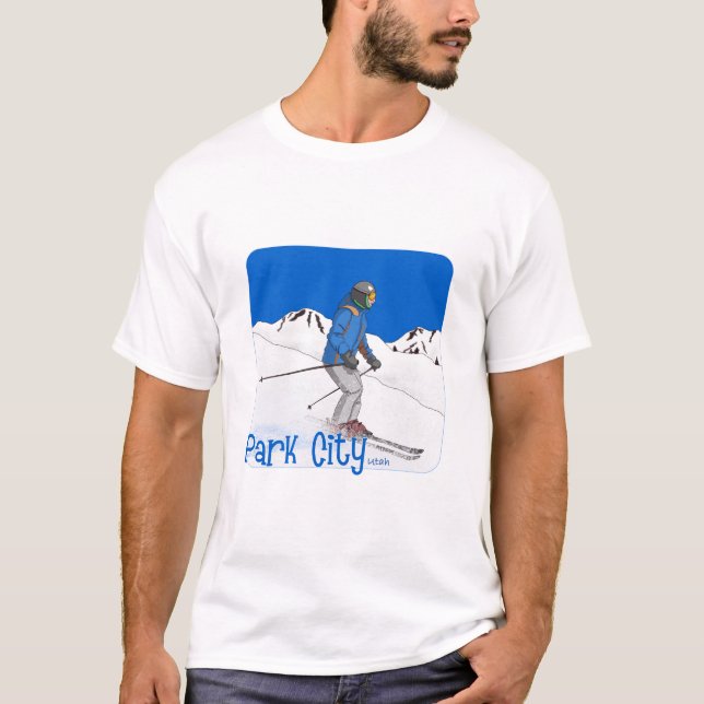 Camiseta Ski Park City, Utah (Frente)