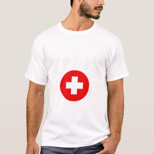 Camiseta Ski Patrol Pocket Outfit Slope Emergency Skier Saf