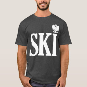 Camiseta SKI: Sobrenomes Poloneses que Acabam com a águia 
