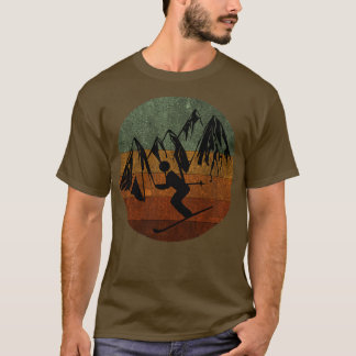 Camiseta ski vintage