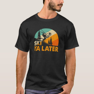 Camiseta Ski Ya Depois do esqui de inverno