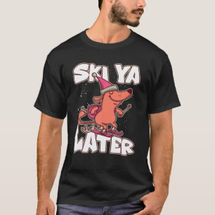 Camiseta Ski Ya Posteriormente Alpino Apres Ski Skiier Skii