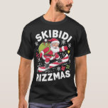 Camiseta Skibidi Rizzmas Santa Clause Conselho de Patinação<br><div class="desc">Skibidi Rizzmas Santa Clause Conselho Rizz Holiday</div>