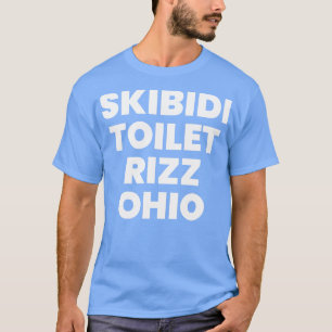 Camiseta Skibidi Toilet Rizz Ohio