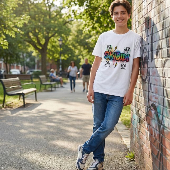 Camiseta Skibidi Toilet Yes Yes Crew (Criador carregado)