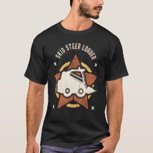 Camiseta Skid Steer Loader Vintage Retro Classic