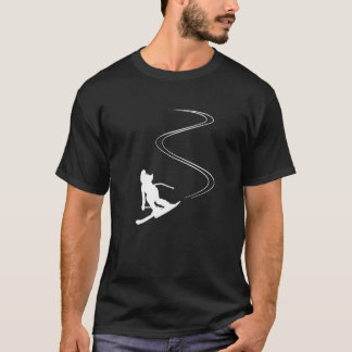 Camiseta Skier on the downhill