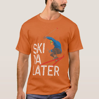 Camiseta Skier Ski Winter Sports Mounts Alts 1