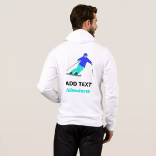 Camiseta Skier Snow Personalizado
