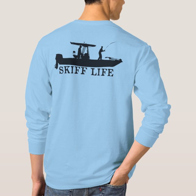 Camiseta Skiff Life T-Top Boat Fisheries - Console do Centr (Verso)