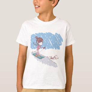 Camiseta Skiier bonito