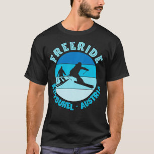 Camiseta Skiing Kitzbuhel Áustria Freeride