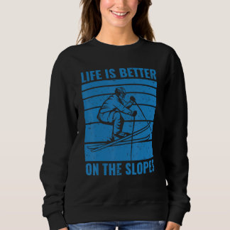 Camiseta Skiing On The Slopes Ski Skier