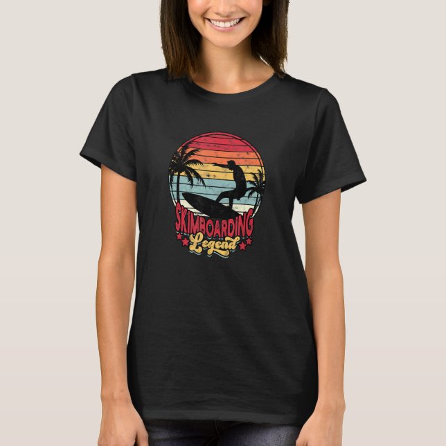 Camiseta Skimboarding Legend  skimboarding (Frente)