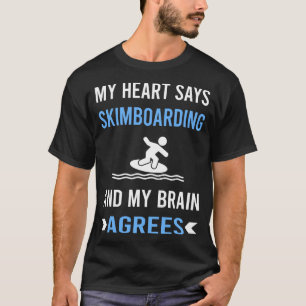 Camiseta Skimboarding Skimboard Skimboarder Skimming