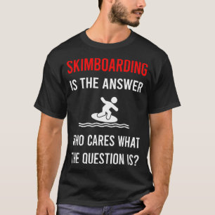 Camiseta Skimboarding Skimboard Skimboarder Skimming