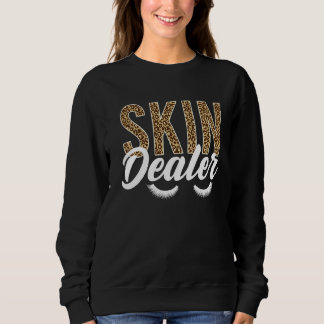 Camiseta Skin Dealer Leopard Skin Estheticista Skincar