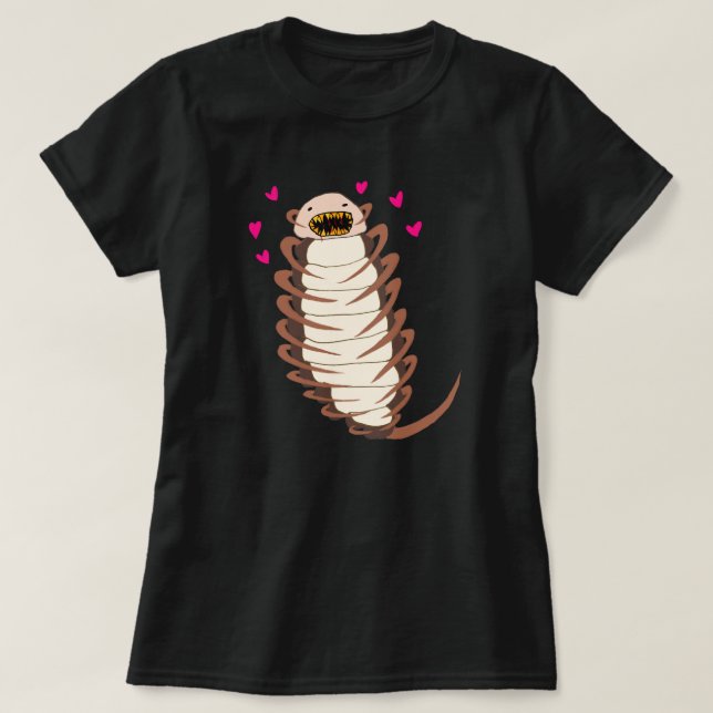 Camiseta Skinleech Ama Você (skinleech marrom) (Frente do Design)