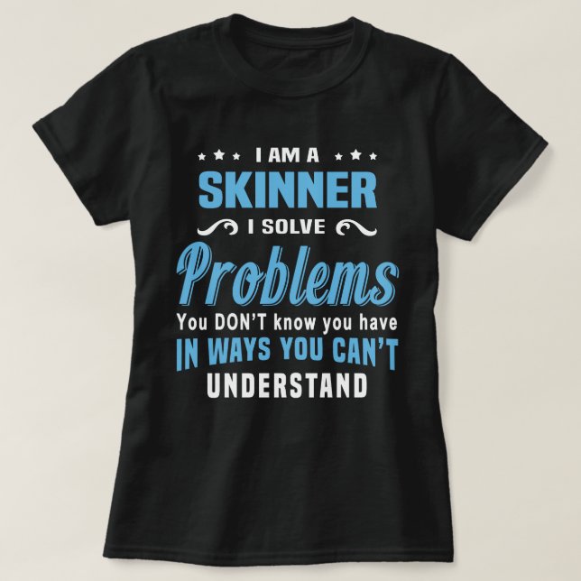 Camiseta Skinner (Frente do Design)