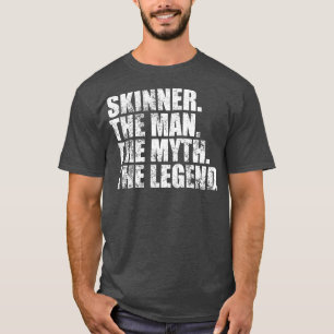 Camiseta SkinnerSkinner Family name Skinner Skinner sobreno