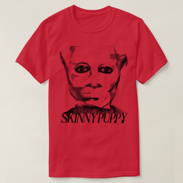 Camiseta Skinny Puppy Original Fan Design (Frente do Design)
