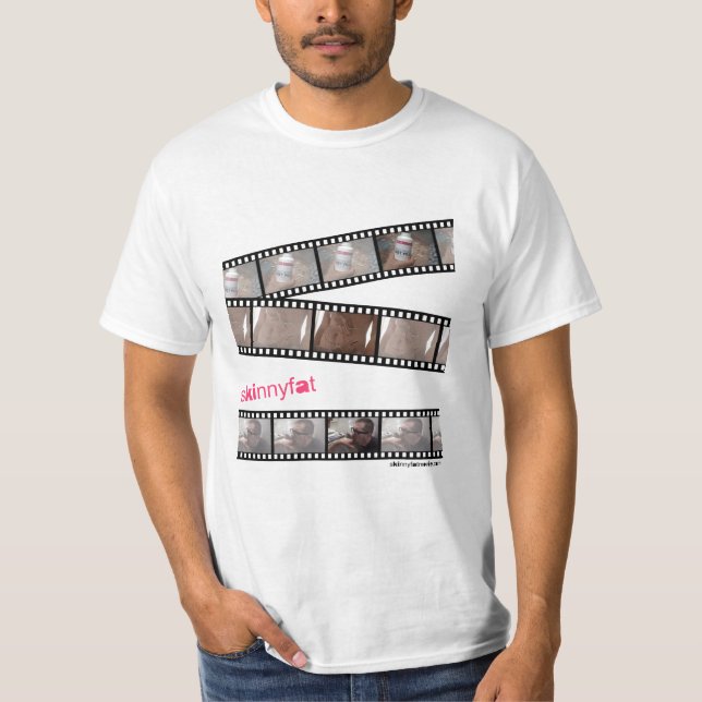 Camiseta Skinnyfat Filmstrip (Frente)